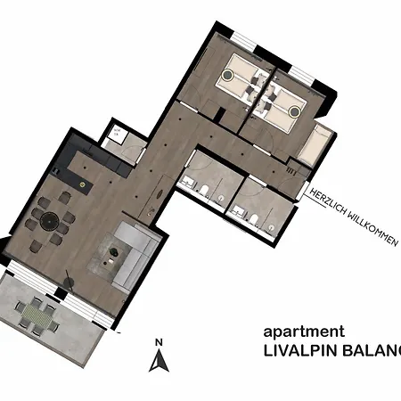 Apartman Livalpin Balance *